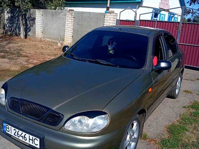 Бежевий Деу Сенс, об'ємом двигуна 1.3 л та пробігом 190 тис. км за 3000 $, фото 1 на Automoto.ua