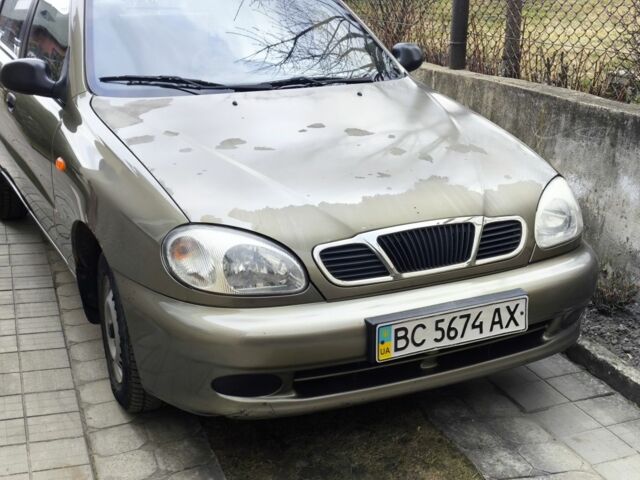 Бежевий Деу Сенс, об'ємом двигуна 1.3 л та пробігом 116 тис. км за 2000 $, фото 1 на Automoto.ua