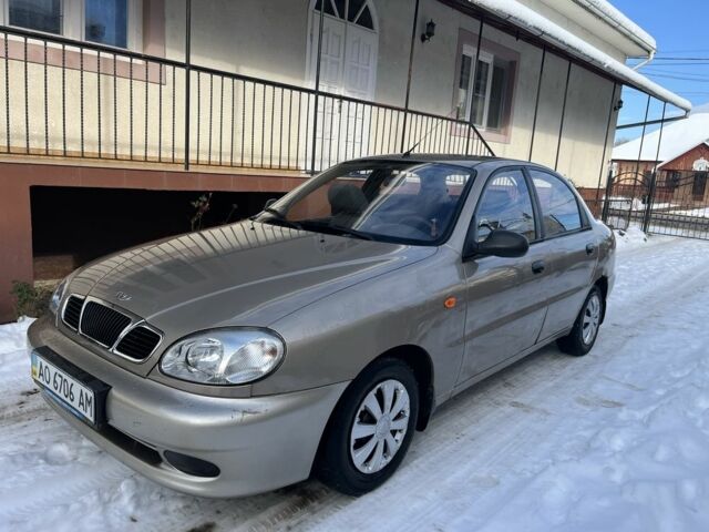 Бежевий Деу Сенс, об'ємом двигуна 1.4 л та пробігом 183 тис. км за 2100 $, фото 1 на Automoto.ua