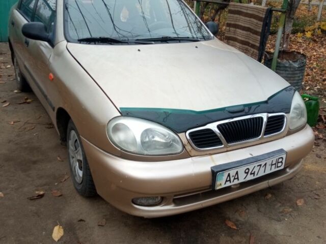 Бежевый Дэу Сенс, объемом двигателя 1.5 л и пробегом 195 тыс. км за 947 $, фото 1 на Automoto.ua