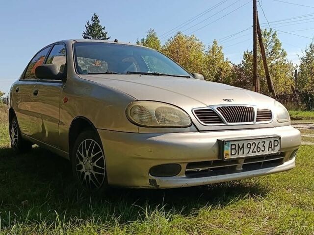 Бежевий Деу Сенс, об'ємом двигуна 1.3 л та пробігом 281 тис. км за 1600 $, фото 1 на Automoto.ua