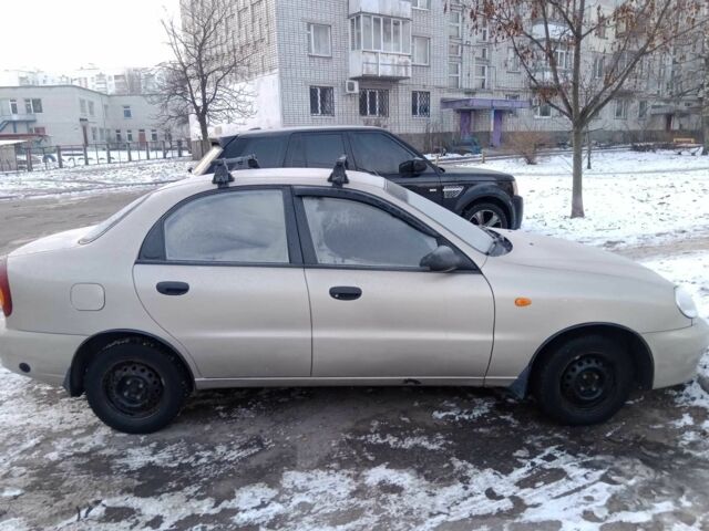 Бежевий Деу Сенс, об'ємом двигуна 1.3 л та пробігом 74 тис. км за 3800 $, фото 1 на Automoto.ua