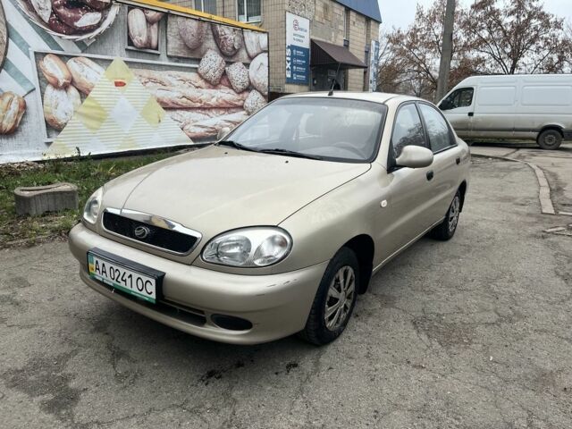 Бежевый Дэу Сенс, объемом двигателя 1.3 л и пробегом 94 тыс. км за 2800 $, фото 1 на Automoto.ua