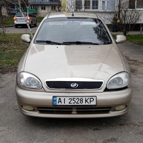 Бежевый Дэу Сенс, объемом двигателя 1.5 л и пробегом 128 тыс. км за 2990 $, фото 1 на Automoto.ua