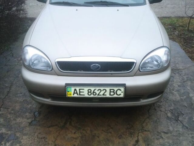 Бежевый Дэу Сенс, объемом двигателя 1.3 л и пробегом 105 тыс. км за 3400 $, фото 1 на Automoto.ua