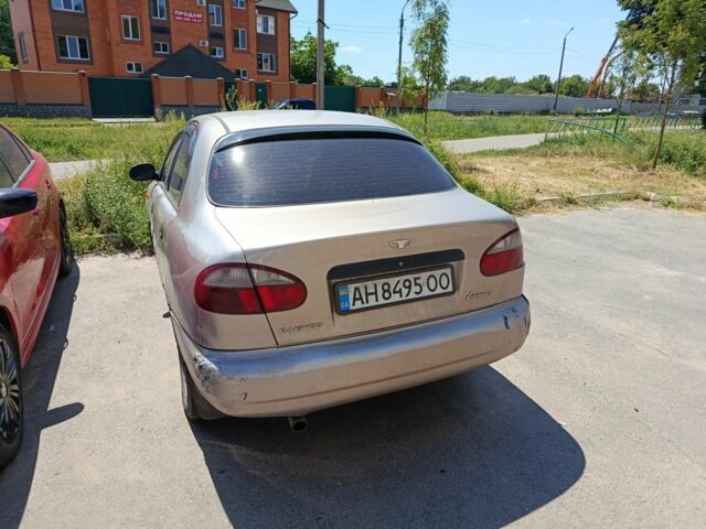 Бежевий Деу Сенс, об'ємом двигуна 1.5 л та пробігом 344 тис. км за 1000 $, фото 1 на Automoto.ua