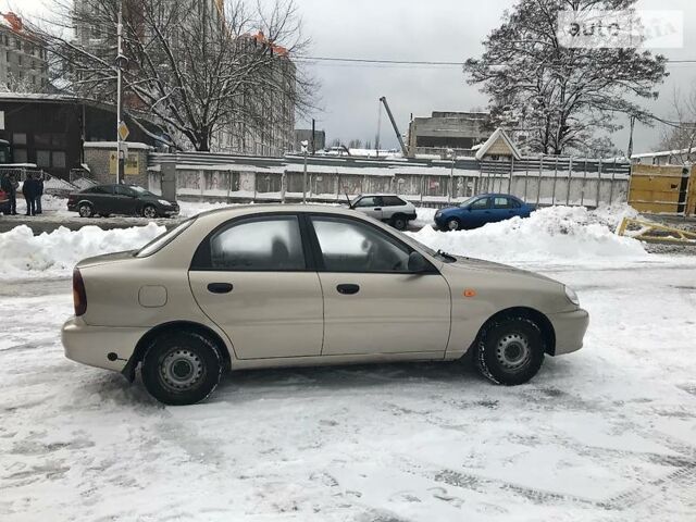 Бежевий Деу Сенс, об'ємом двигуна 1.3 л та пробігом 95 тис. км за 3400 $, фото 1 на Automoto.ua