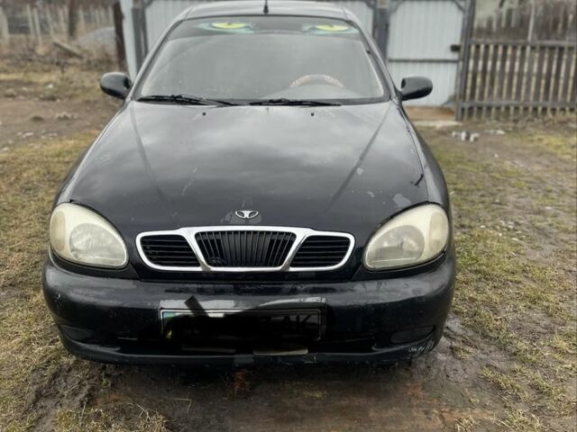 Черный Дэу Сенс, объемом двигателя 1.3 л и пробегом 2 тыс. км за 1500 $, фото 1 на Automoto.ua