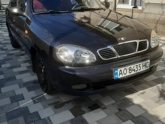 Черный Дэу Сенс, объемом двигателя 1.6 л и пробегом 170 тыс. км за 2000 $, фото 1 на Automoto.ua