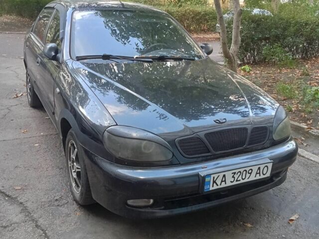 Черный Дэу Сенс, объемом двигателя 1.5 л и пробегом 191 тыс. км за 2600 $, фото 1 на Automoto.ua