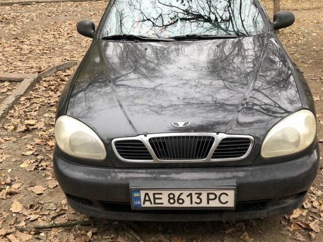 Чорний Деу Сенс, об'ємом двигуна 1.5 л та пробігом 772 тис. км за 1000 $, фото 1 на Automoto.ua