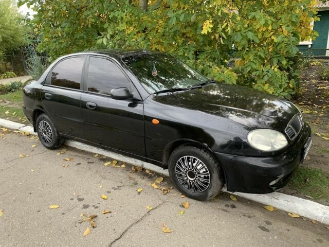 Черный Дэу Сенс, объемом двигателя 1.5 л и пробегом 263 тыс. км за 2400 $, фото 1 на Automoto.ua