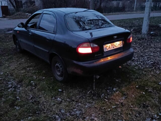 Чорний Деу Сенс, об'ємом двигуна 1.5 л та пробігом 240 тис. км за 3000 $, фото 1 на Automoto.ua