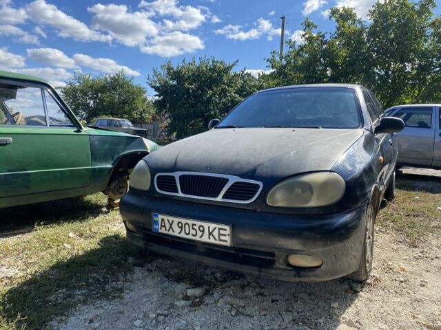 Чорний Деу Сенс, об'ємом двигуна 1.5 л та пробігом 200 тис. км за 653 $, фото 1 на Automoto.ua