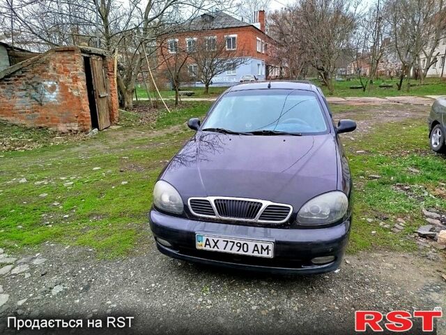 Черный Дэу Сенс, объемом двигателя 1.3 л и пробегом 208 тыс. км за 2200 $, фото 1 на Automoto.ua