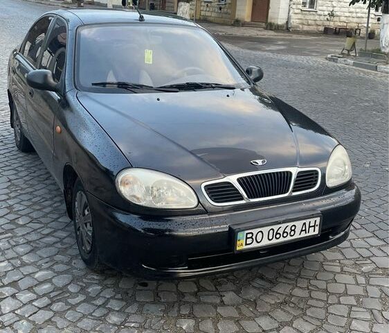 Черный Дэу Сенс, объемом двигателя 1.3 л и пробегом 186 тыс. км за 1400 $, фото 1 на Automoto.ua