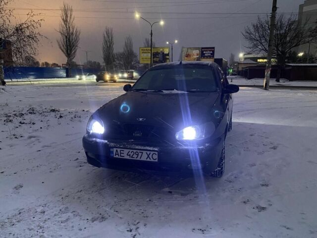 Черный Дэу Сенс, объемом двигателя 1.5 л и пробегом 125 тыс. км за 2100 $, фото 1 на Automoto.ua