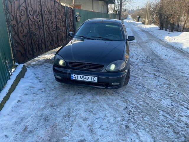 Черный Дэу Сенс, объемом двигателя 1.5 л и пробегом 180 тыс. км за 2550 $, фото 1 на Automoto.ua