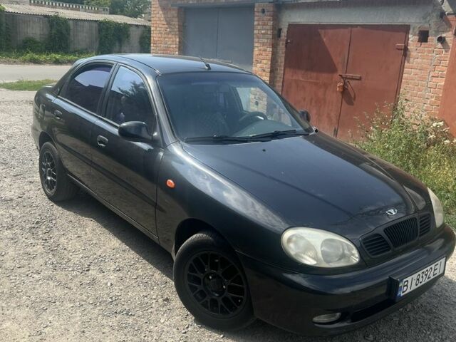 Черный Дэу Сенс, объемом двигателя 1.5 л и пробегом 300 тыс. км за 2200 $, фото 1 на Automoto.ua