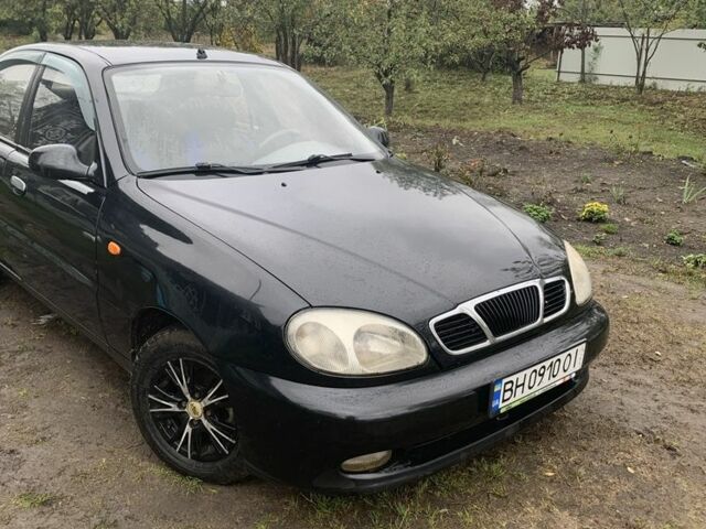 Чорний Деу Сенс, об'ємом двигуна 1.5 л та пробігом 215 тис. км за 2000 $, фото 1 на Automoto.ua