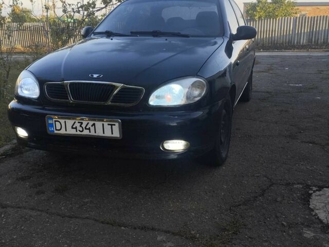 Черный Дэу Сенс, объемом двигателя 1.5 л и пробегом 170 тыс. км за 2200 $, фото 1 на Automoto.ua