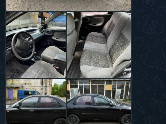 Чорний Деу Сенс, об'ємом двигуна 1.3 л та пробігом 180 тис. км за 1329 $, фото 1 на Automoto.ua