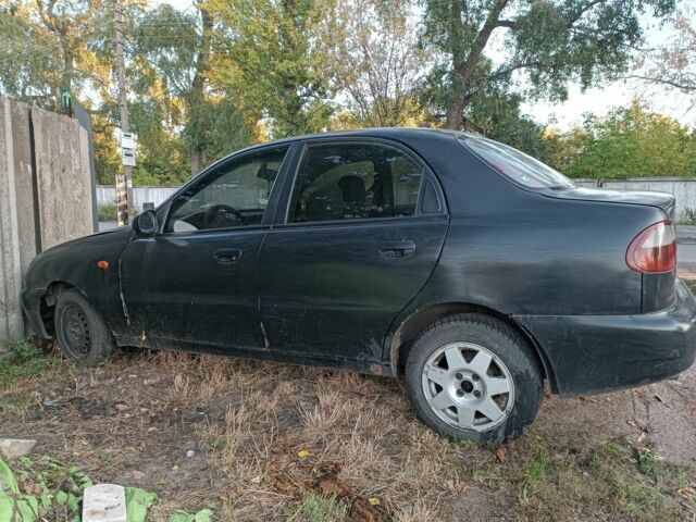 Чорний Деу Сенс, об'ємом двигуна 1.5 л та пробігом 470 тис. км за 672 $, фото 1 на Automoto.ua