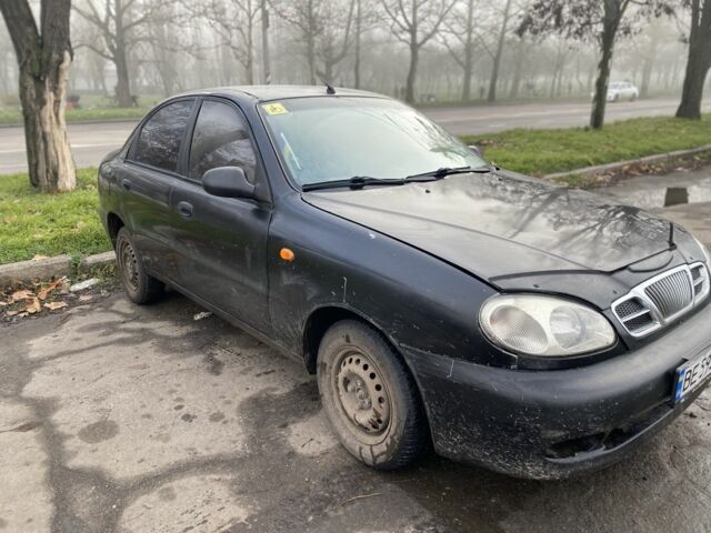 Черный Дэу Сенс, объемом двигателя 1.3 л и пробегом 190 тыс. км за 1000 $, фото 1 на Automoto.ua