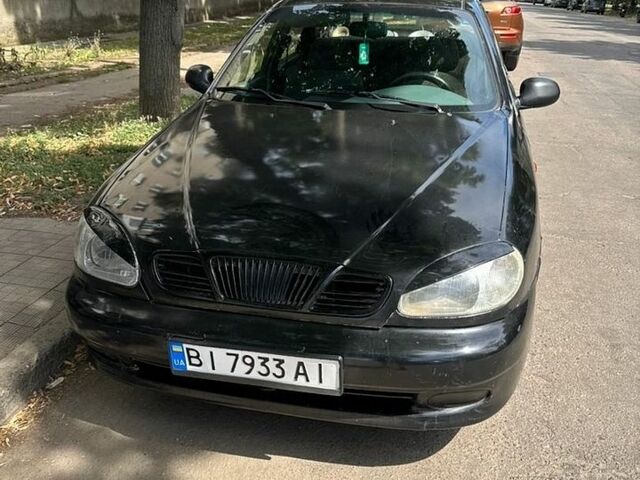 Черный Дэу Сенс, объемом двигателя 1.3 л и пробегом 200 тыс. км за 900 $, фото 1 на Automoto.ua