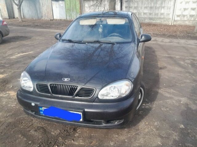 Черный Дэу Сенс, объемом двигателя 1.3 л и пробегом 135 тыс. км за 1300 $, фото 1 на Automoto.ua