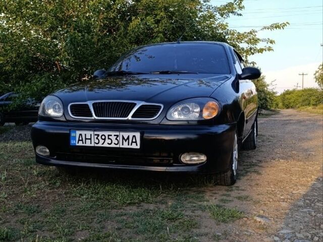 Черный Дэу Сенс, объемом двигателя 1.5 л и пробегом 223 тыс. км за 2400 $, фото 1 на Automoto.ua