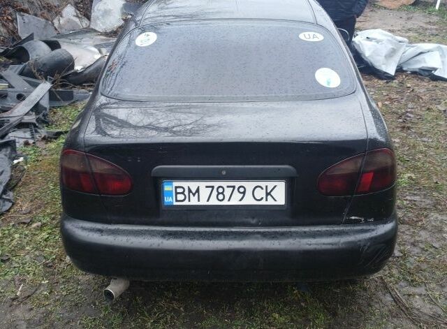 Черный Дэу Сенс, объемом двигателя 1.3 л и пробегом 277 тыс. км за 1800 $, фото 1 на Automoto.ua