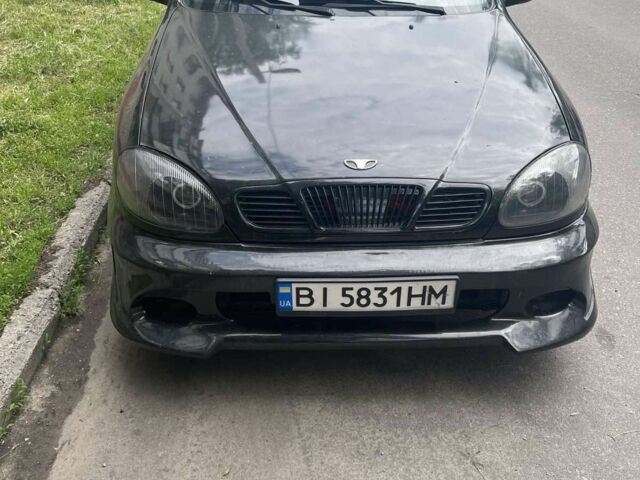 Черный Дэу Сенс, объемом двигателя 1.3 л и пробегом 300 тыс. км за 2700 $, фото 1 на Automoto.ua