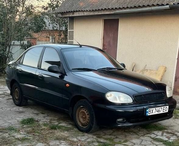 Черный Дэу Сенс, объемом двигателя 1.3 л и пробегом 187 тыс. км за 2000 $, фото 1 на Automoto.ua