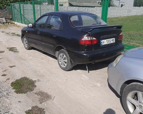Черный Дэу Сенс, объемом двигателя 1.3 л и пробегом 196 тыс. км за 1350 $, фото 1 на Automoto.ua