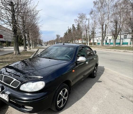 Черный Дэу Сенс, объемом двигателя 1.3 л и пробегом 179 тыс. км за 2200 $, фото 1 на Automoto.ua