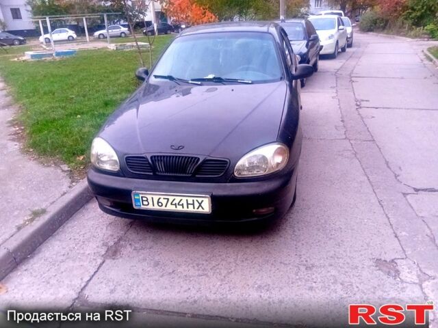 Чорний Деу Сенс, об'ємом двигуна 1.3 л та пробігом 250 тис. км за 2000 $, фото 1 на Automoto.ua