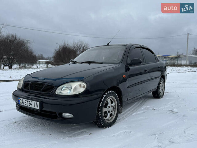 Черный Дэу Сенс, объемом двигателя 1.3 л и пробегом 179 тыс. км за 1250 $, фото 1 на Automoto.ua
