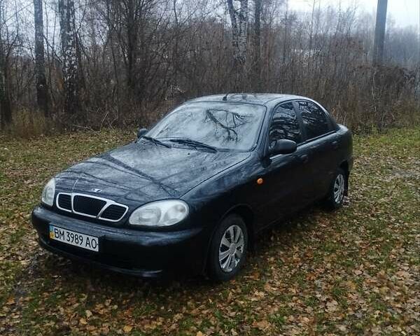 Черный Дэу Сенс, объемом двигателя 1.3 л и пробегом 190 тыс. км за 2050 $, фото 1 на Automoto.ua