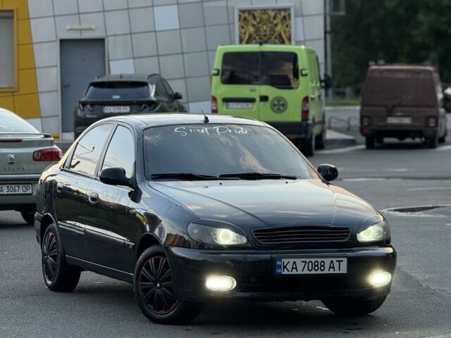 Черный Дэу Сенс, объемом двигателя 1.5 л и пробегом 250 тыс. км за 2500 $, фото 1 на Automoto.ua