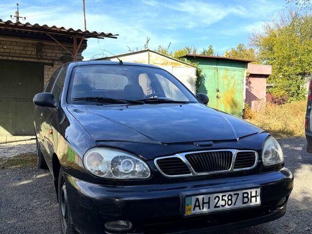Черный Дэу Сенс, объемом двигателя 1.3 л и пробегом 180 тыс. км за 2200 $, фото 1 на Automoto.ua