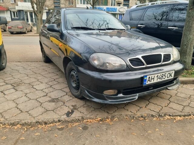Черный Дэу Сенс, объемом двигателя 1.3 л и пробегом 236 тыс. км за 1400 $, фото 1 на Automoto.ua