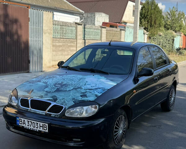 Черный Дэу Сенс, объемом двигателя 1.3 л и пробегом 185 тыс. км за 1600 $, фото 1 на Automoto.ua