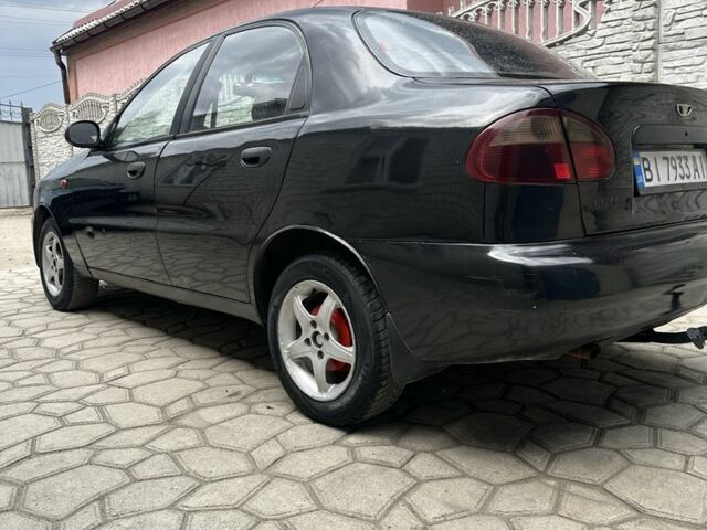 Черный Дэу Сенс, объемом двигателя 1.4 л и пробегом 250 тыс. км за 1350 $, фото 1 на Automoto.ua