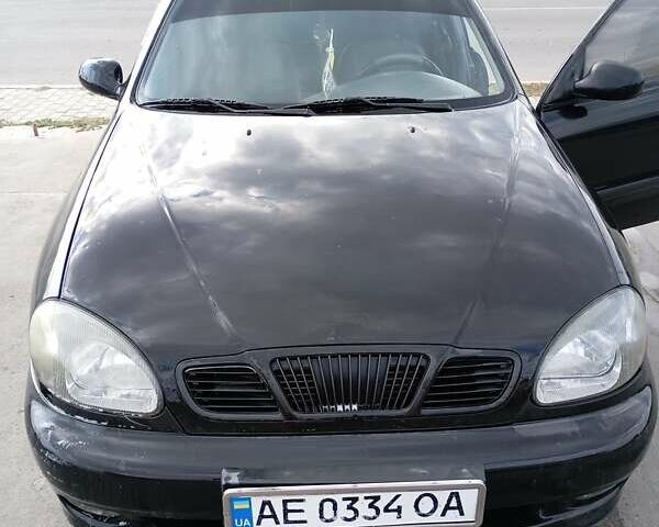 Черный Дэу Сенс, объемом двигателя 1.3 л и пробегом 317 тыс. км за 1100 $, фото 1 на Automoto.ua