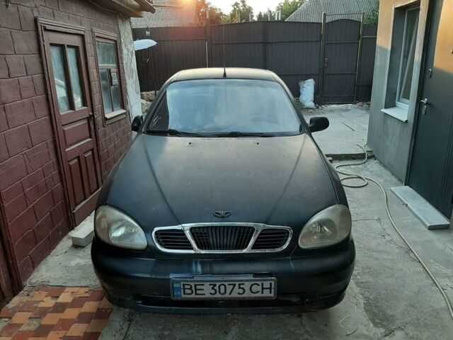 Черный Дэу Сенс, объемом двигателя 1.3 л и пробегом 323 тыс. км за 1800 $, фото 1 на Automoto.ua
