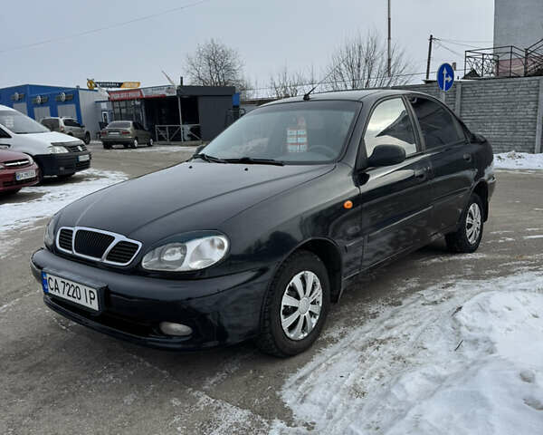 Черный Дэу Сенс, объемом двигателя 1.3 л и пробегом 241 тыс. км за 2300 $, фото 1 на Automoto.ua