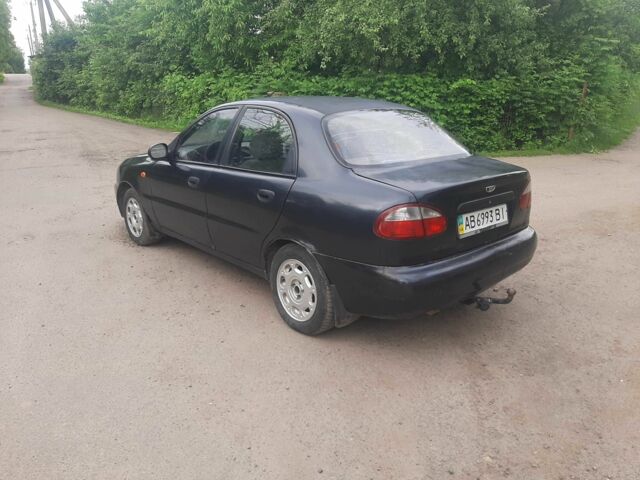 Черный Дэу Сенс, объемом двигателя 1.3 л и пробегом 200 тыс. км за 1000 $, фото 1 на Automoto.ua