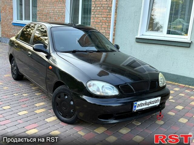 Черный Дэу Сенс, объемом двигателя 1.3 л и пробегом 258 тыс. км за 1150 $, фото 1 на Automoto.ua