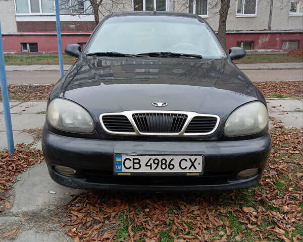 Чорний Деу Сенс, об'ємом двигуна 1.3 л та пробігом 220 тис. км за 1150 $, фото 1 на Automoto.ua